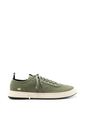 Osklen lace-up low-top sneakers - Green