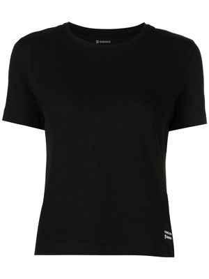 Osklen logo-embroidered short-sleeve T-shirt - Black