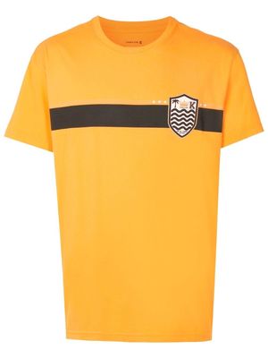 Osklen logo-print T-shirt - Yellow