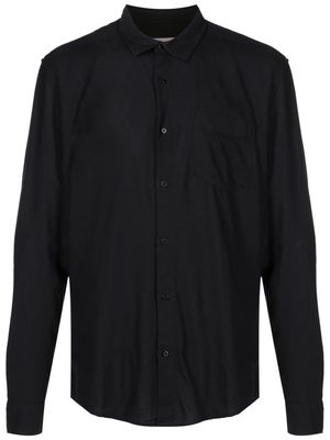 Osklen long-sleeved buttoned shirt - Black