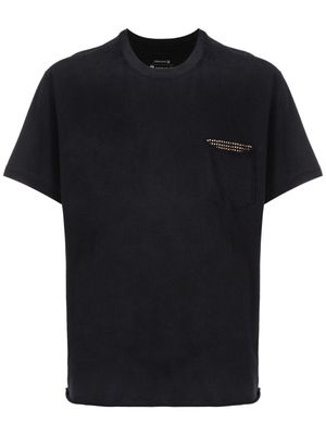 Osklen micro-stud pocket T-Shirt - Blue