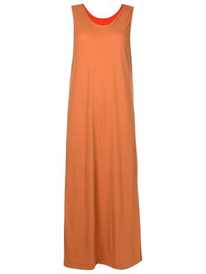 Osklen mid-length day dress - Brown
