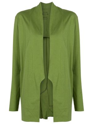 Osklen open-front detail jacket - Green