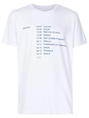 Osklen Orixas cotton T-shirt - White
