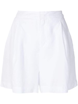 Osklen Pala high-waisted shorts - White