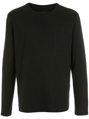 Osklen patch-pocket cotton T-shirt - Black