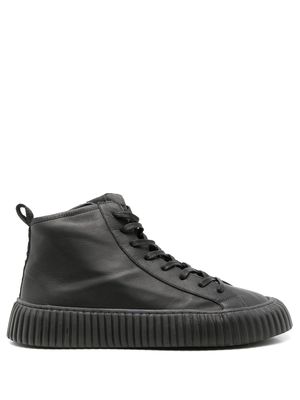Osklen platform-sole high-top sneakers - Black