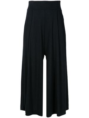Osklen pleated high-waisted trousers - Black