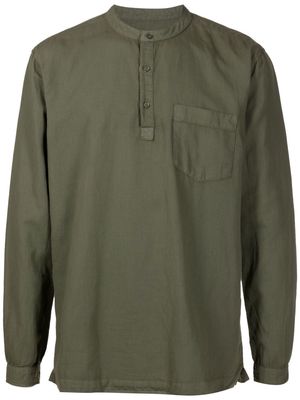 Osklen pocket long-sleeved T-Shirt - Green