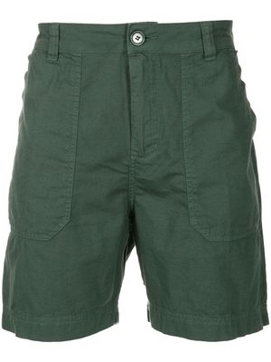 Osklen pouch-pocket bermuda shorts - Green