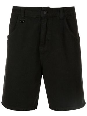 Osklen Quay New linen shorts - Black