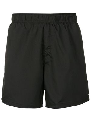 Osklen rear logo-detail shorts - Black