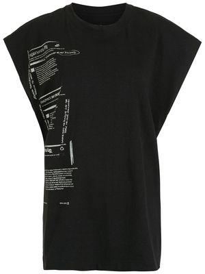 Osklen Regenerate Life eco T-shirt - Black