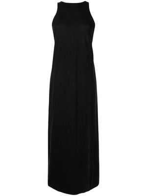 Osklen rope-strap cotton maxi dress - Black