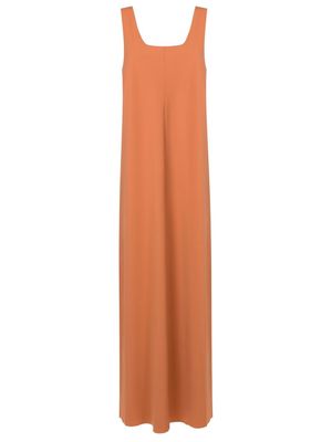 Osklen round neck day dress - Brown