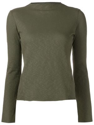 Osklen round-neck long-sleeve sweatshirt - Green