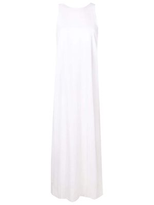 Osklen round-neck sleeveless dress - White