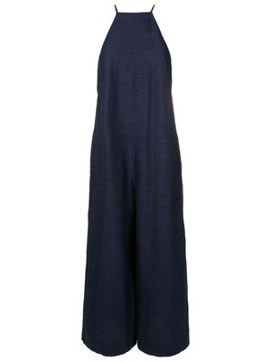 Osklen round-neck sleeveless jumpsuit - Blue