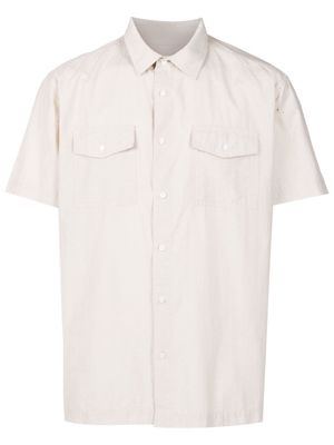 Osklen short-sleeve button shirt - Neutrals
