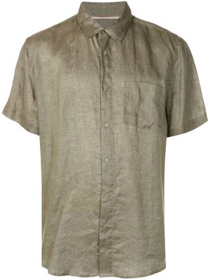 Osklen short-sleeve button-up shirt - Green