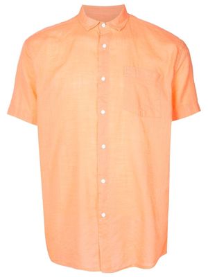 Osklen short-sleeve cotton shirt - Orange