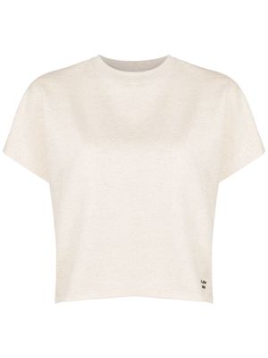 Osklen short-sleeve cropped T-shirt - Neutrals