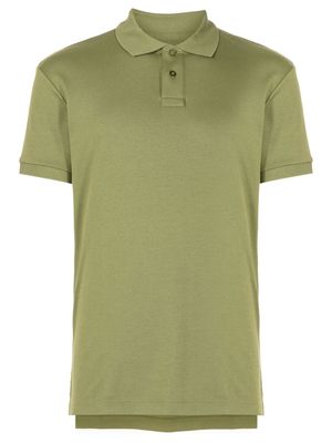 Osklen short-sleeved cotton polo shirt - Green