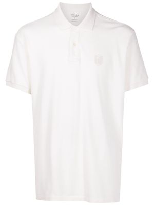 Osklen short-sleeved cotton polo shirt - Neutrals