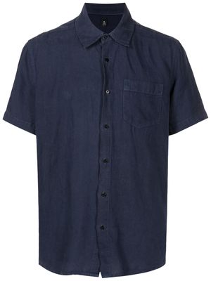 Osklen short-sleeved pocket shirt - Blue