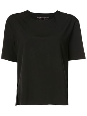 Osklen side-slits short-sleeved T-shirt - Black