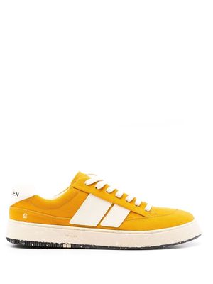 Osklen side-stripe low-top sneakers - Yellow