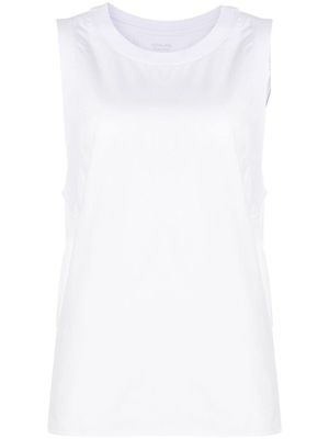 Osklen sleeveless cotton T-shirt - White
