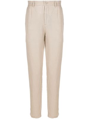 Osklen slim-fit chino trousers - Neutrals