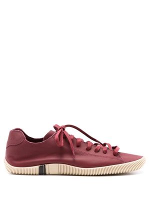 Osklen soft low-top sneakers - Red