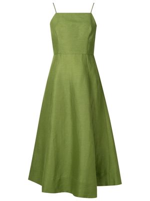 Osklen square-neck sleeveless dress - Green