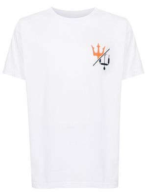 Osklen Stone Kite From Sky cotton T-shirt - White