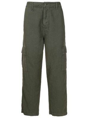 Osklen straight-leg cargo trousers - Green