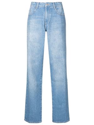 Osklen straight-leg denim jeans - Blue