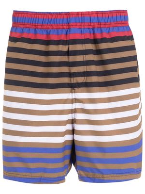 Osklen stripe-print swimming shorts - Multicolour