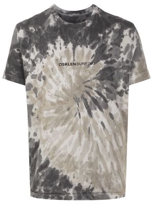 Osklen tie-dye print cotton T-shirt - Grey