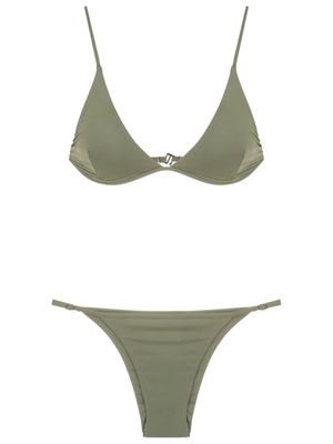 Osklen Triangulo two-piece bikini set - Green