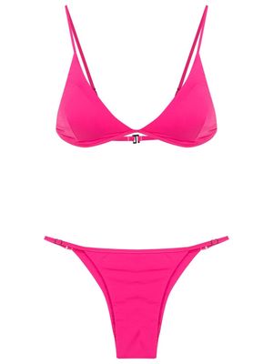 Osklen Triangulo two-piece bikini set - Pink
