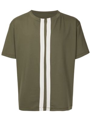 Osklen Trkk striped cotton T-shirt - Green