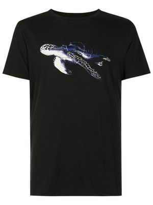 Osklen Turtle cotton T-shirt - Black