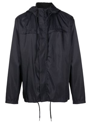 Osklen two-pocket hooded windbreaker - Black
