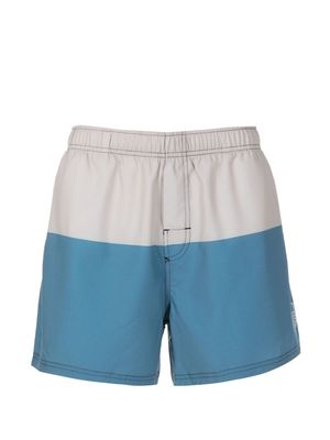 Osklen two-tone design swim shorts - Neutrals