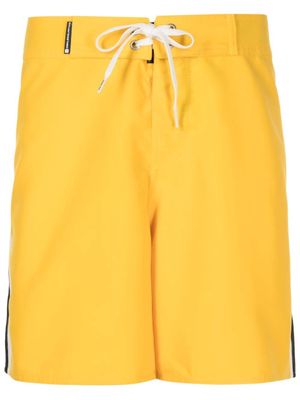 Osklen Urban Stripes Bermuda swim shorts - Yellow