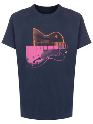 Osklen Vintage Guitar Colors graphic-print T-Shirt - Blue