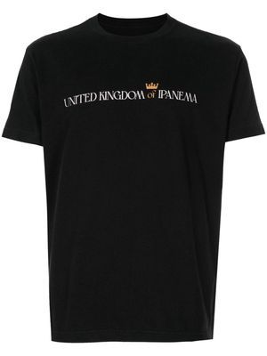 Osklen Vintage United Kingdom cotton T-shirt - Black