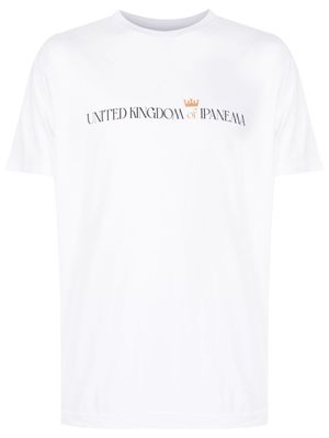 Osklen Vintage United Kingdom cotton T-shirt - White